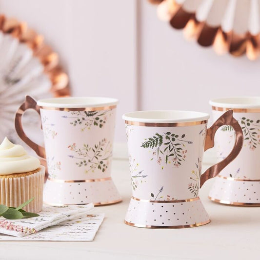 Afternoon Tea Party Cups